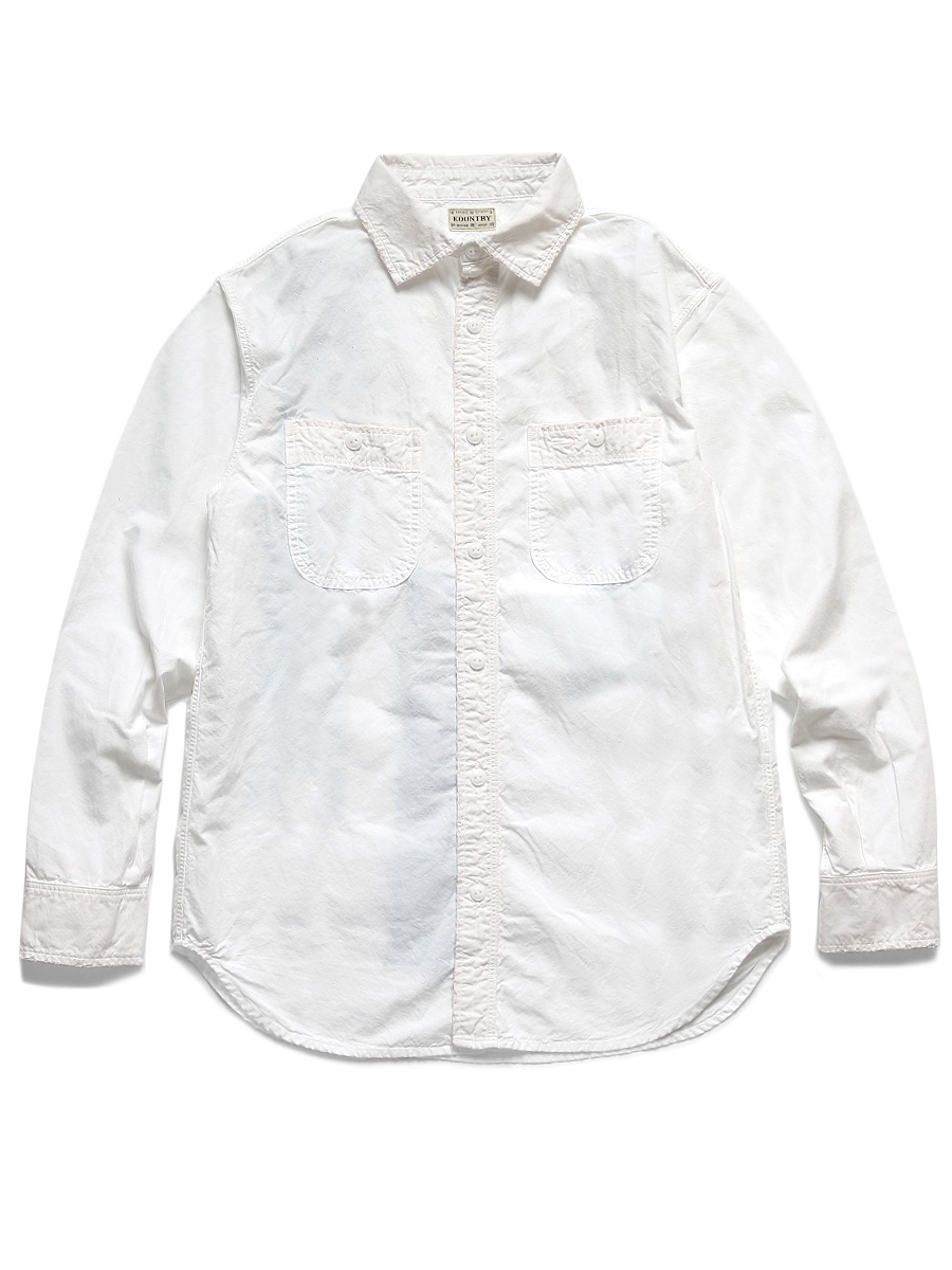 KAPITAL キャピタル OX KOUNTRY WORK SHIRT バンダナ柄ダメージ加工 ...